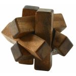 Djeco Logikai játék – Fa ördöglakatok – Woodix