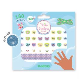   Djeco Körömmatricák - Tavaszi pillangók - Springtime butterflies