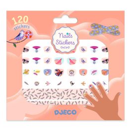 Djeco Körömmatricák – Madarak és tollak – Feathers