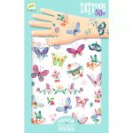 Djeco Tetováló matricák – Álompillangók – Dream Butterflies