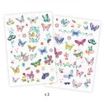 Djeco Tetováló matricák – Álompillangók – Dream Butterflies
