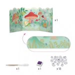 Djeco: Design by Kreatív műhely - 6 technika 1 dobozban - Tündérdoboz - Fairy Box