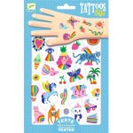 Djeco Design by tetováló matricák – Szivárvány – Rainbow