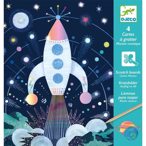 Djeco karckép technika – Űrutazás – Cosmic Mission