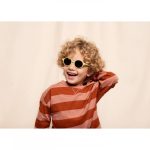 IZIPIZI Kids 9-36 D napszemüveg gumipánttal, citromsárga