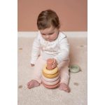 Little Dutch műanyag montessori torony - pink