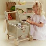 Little Dutch bevásárlókocsi termékekkel