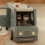 Little Dutch rendőrautó kiegészítőkkel