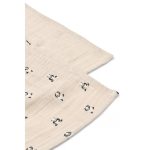 Liewood Lewis textilpelenka 2 db-os szett – Mini Panda / Sandy Mix