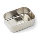 Liewood Arthur fém mintás uzsonnás doboz, Vehicles, dove blue mix