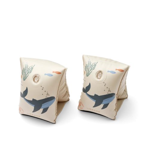Liewood Shirley mintás karúszó szett – 2 db - Seacreature / Sandy - 0/15kg