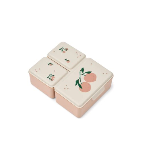 Liewood Driss uzsonnás doboz – Peach Me / Sea Shell