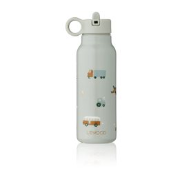   Liewood Falk hőtartó kulacs, 350 ml - Vehicles / Dove blue mix