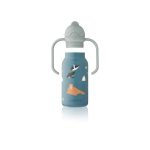 Liewood Kimmie szívószálas itatókulacs - 250 ml, Arctic Sea / Ocean view