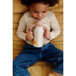 Liewood Kimmie szívószálas itatókulacs - 250 ml, Cats and dogs/ Sandy