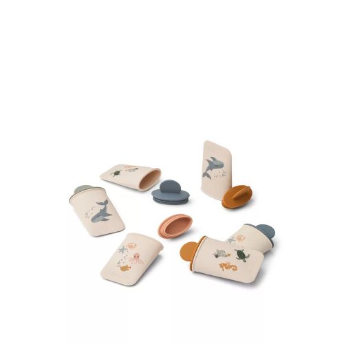 Liewood Malik mintás jégkrémforma - 6 db-os szett 