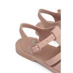Liewood Bre strand szandál charmokkal - Peach/Dark rose