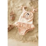Liewood Bre strand szandál charmokkal - Peach/Dark rose