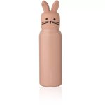Liewood Falk vizes palack nyuszi fejjel - Toszkán rózsa 350ml