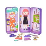  MierEdu Mágneses puzzle játék, Divatos ruhák