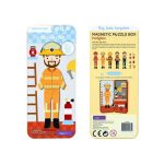 MierEdu Mágneses puzzle játék, Tűzoltó