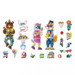 MierEdu Mágneses puzzle játék, Zenés mulatság 