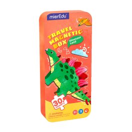 MierEdu mágneses puzzle játék, dinoszauruszok