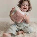 Little Dutch Miffy készségfejlesztő plüss kocka - Lucky Blossom