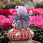 Olli Ella Dinky Dinkums Backyard Buddies - Betty Butterfly - Purple