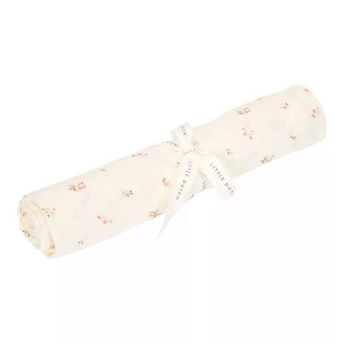Little Dutch muszlin textilpelenka 120x120 cm - Fairy Blossom