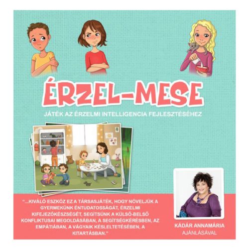 Djeco - Top-Gradus ÉRZEL-MESE - érzelmi intelligencia fejlesztő játék