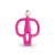 Matchstick Monkey Rágómaki – Pink rágóka fogzáshoz